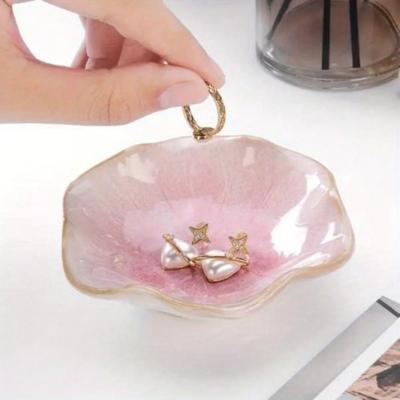 Decorative Tray Ceramic Home Creative Ornament Storage Small Dish Decorative Plate