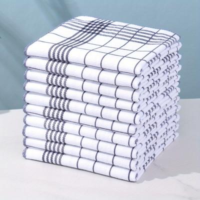6 Stück Große 40x60cm Saugfähige und fusselfreie Geschirrtücher - Schnelltrocknende, Weiche und Langlebige Küchentücher