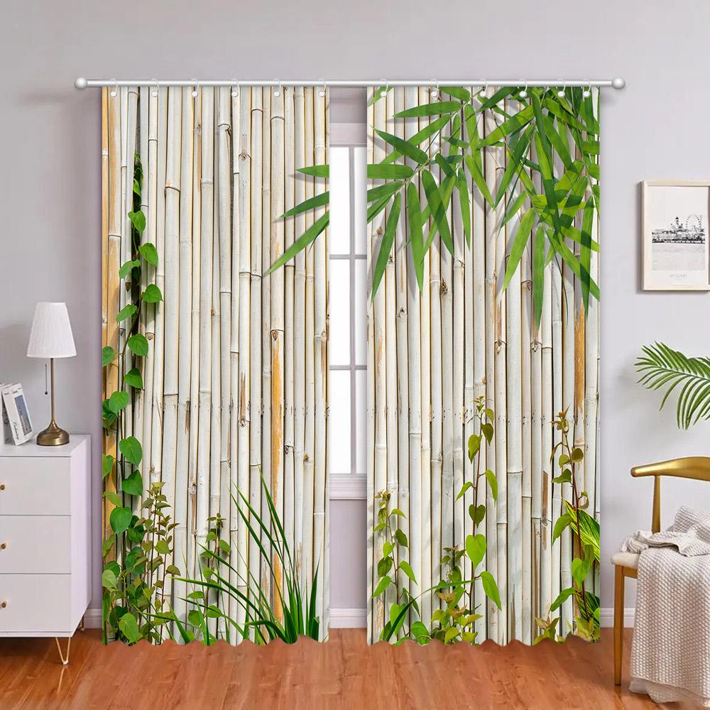 Beautiful Floral Valance 3D Printed Curtains Living Room Bedroom Decorative Background Fabric Bathroom Shower Curtain with Hooks