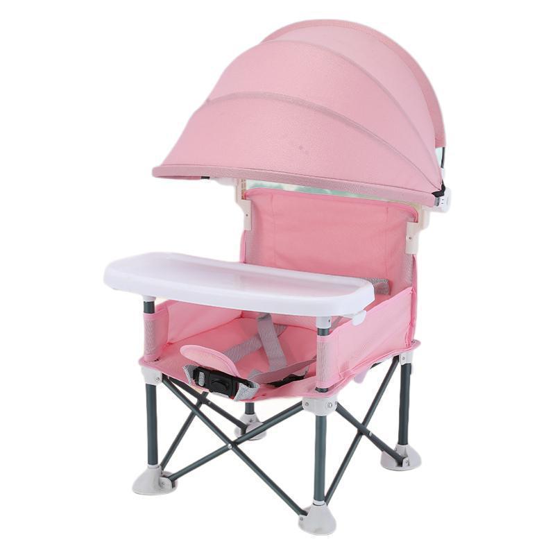 Portable Foldable Sunshade for Baby and Children's High Chair