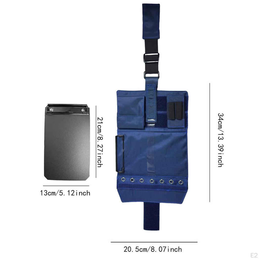 Pilot Kneeboard Clipboard and Pen Holder Flexible Classic Oxford Cloth Versatile Writing Board
