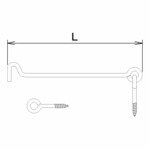 DAIDOHANT (Key & Door Hardware) Brass Door Stopper, 75mm, Brass (Pack of 2) 10185380