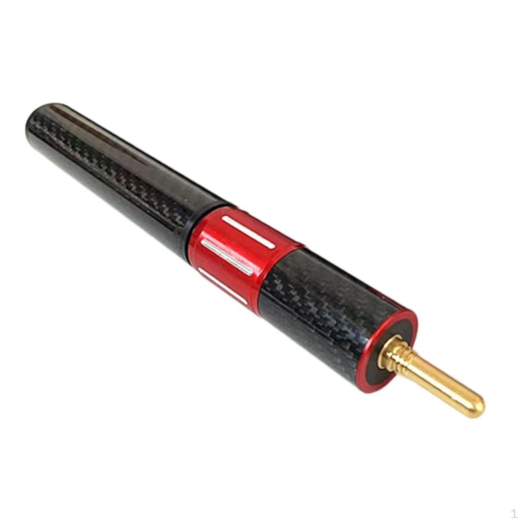 Billiard Cue Extension Carbon Fiber Stretchable Rod Portable Billiards