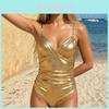 Women Onepiece Swimsuit With Pushup Design For Pool And Beach Wear