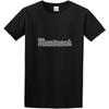 Mustasch Συγκρότημα Heavy Metal 1 Unisex 100% Βαμβακερά Κοντομάνικα T-Shirts Μαύρο