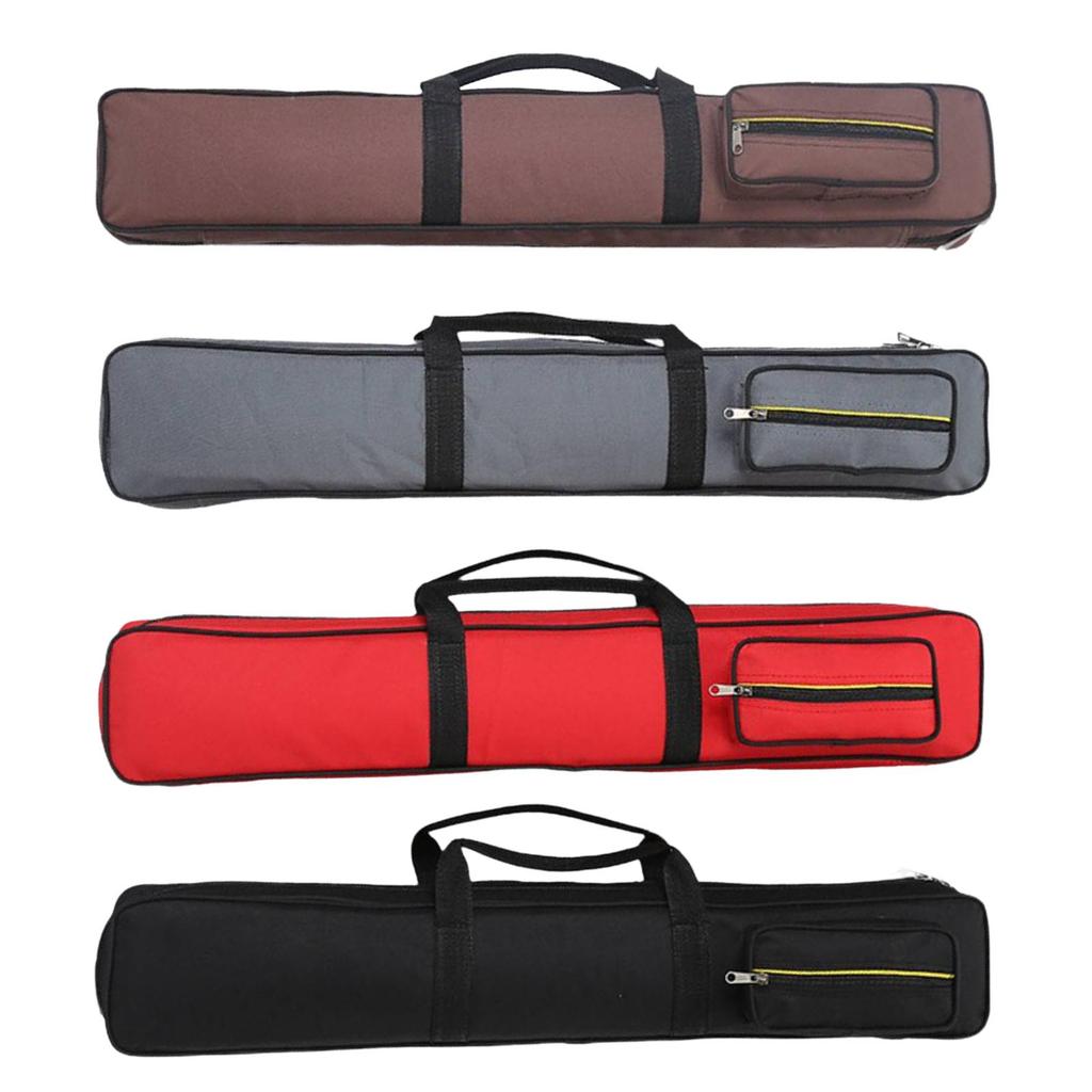 8 Holes Billiards Pool Cue Case Pool Cue Carry Bag Protective with Carrying Strap Wear Resistant Billiard Sticks Carrying Case