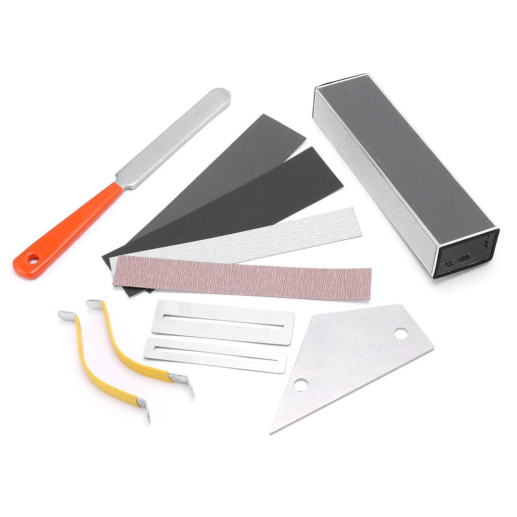 Guitar Luthier Tool Set Levelling Maintenance Repair Kit Accessory for Acoustic Electric Bass