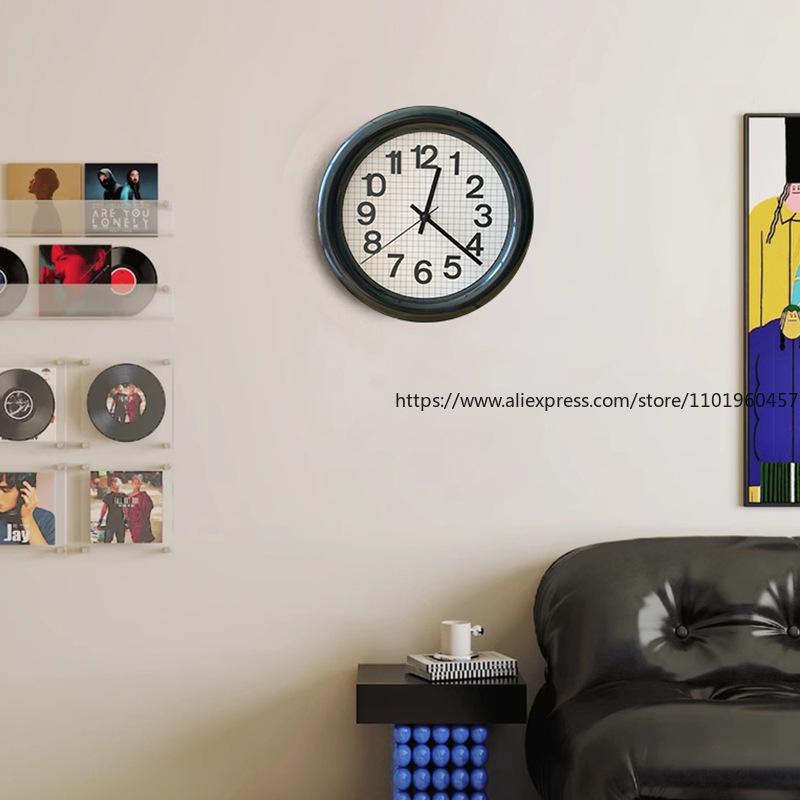 Nordic Clock Fashionable And Creative Wall Hanging Home Time Clock Living Room Wall Hanging Decorative Paintings