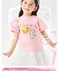 B. Duck Little Yellow Duck Children's Clothing Summer New Collection Girls' Printed Cute Short sleeved T-shirt