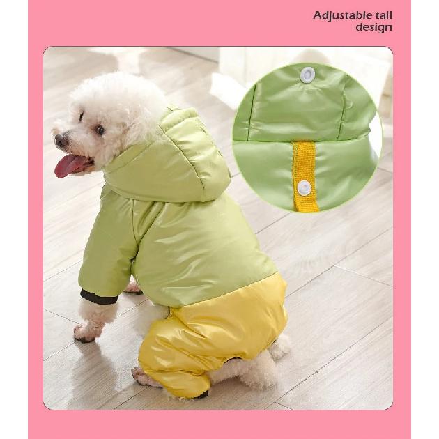 New Winter Pet Dog Clothes Waterproof Warm Down Jacket For Small Dogs Pets Coat Cotton Hoodies For Chihuahua Puppy Clothing