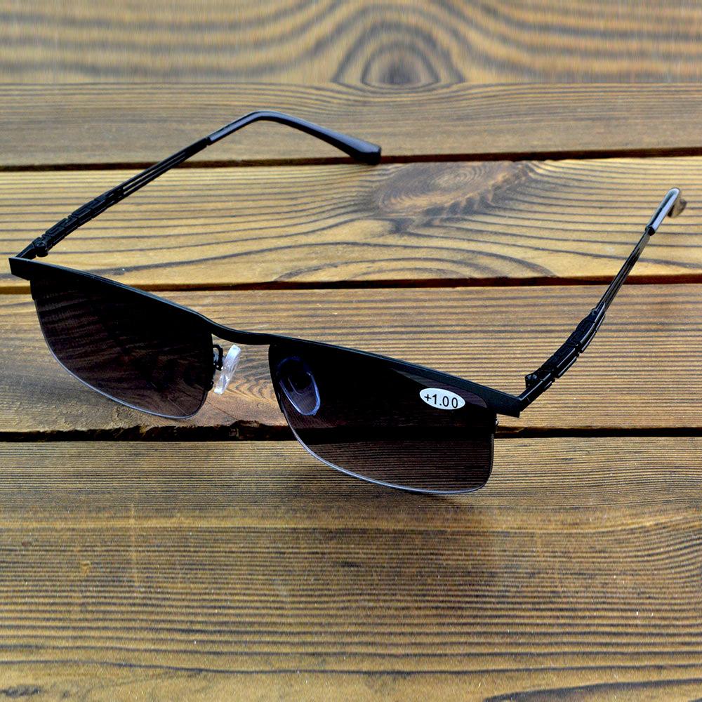 Clara Vida Two In One Progressive Gradient Gray Sunglasses Reading Glasses Progresivas +1 To +4