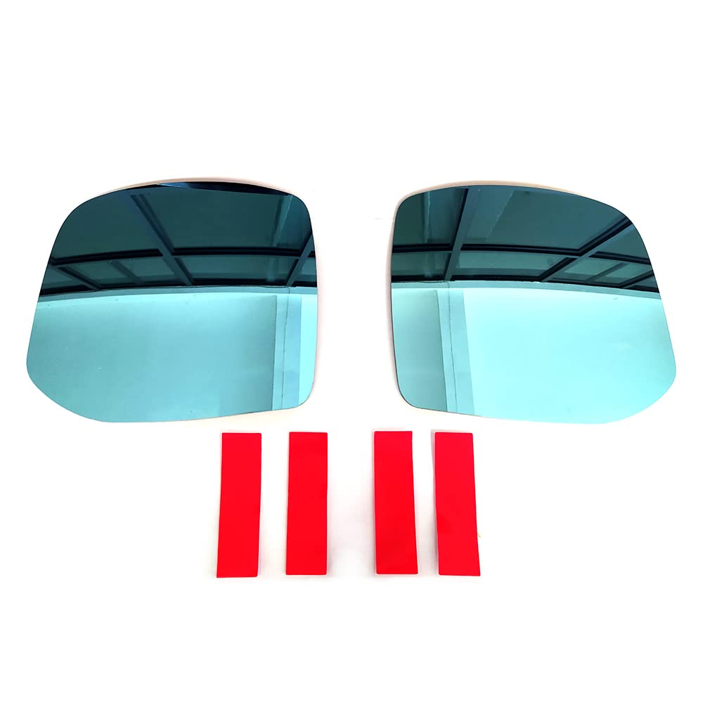 

Daihatsu Hijet Side Mirror Blue Mirror Wide Genuine Set of 2 and Cargo/Atrai S700V/S710V Lenses, Lenses, Anti-Glare Lenses, Angle, Replacement, (Left синий
