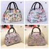 Handbag Ladies Spring Bento Fashion Casual Fine Print Practical Strap Double
