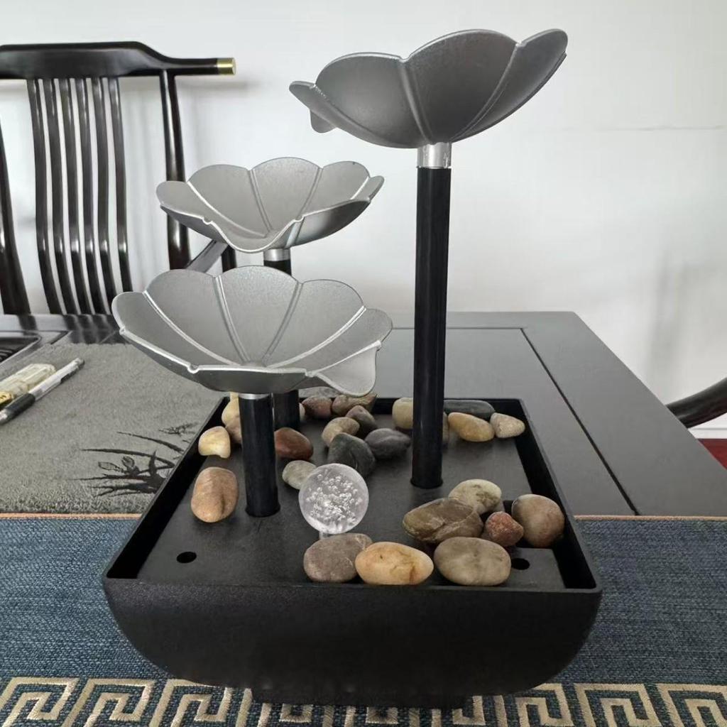 Desktop Water Fountain: Wealth-Attracting Home & Office Decoration
