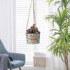 Hanging Ceramic Planter for Outdoor Garden Decor