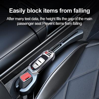Autositzlückenfüller Seitennaht-Steckerleiste Styling Sitzlücke Anti-Tropfen-Füllleiste Tragbare Innendekoration Autozubehör