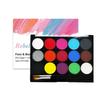 8-Color Fluorescent Water-Soluble Body and Face Paints for Opera, Makeup, and Fan Art