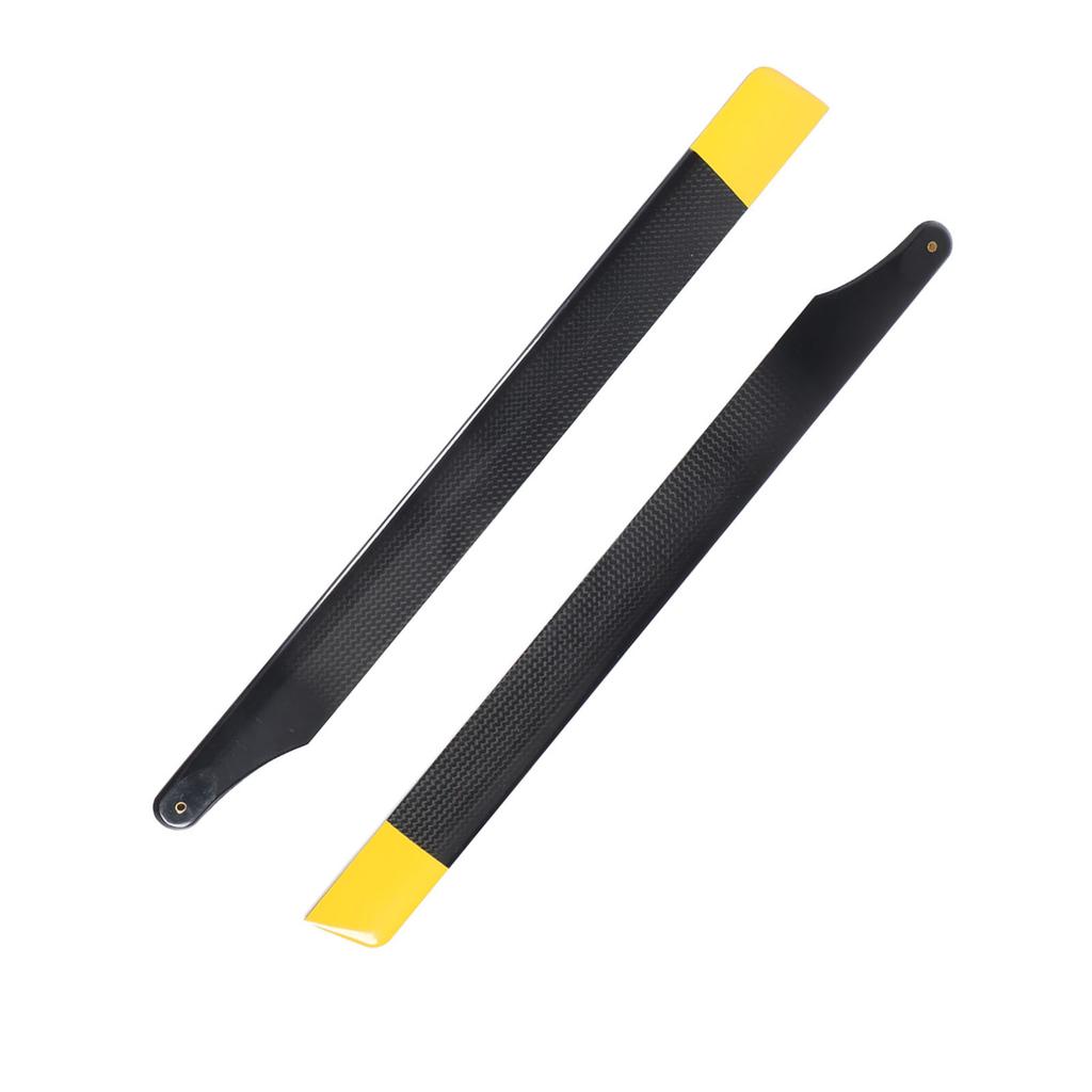 2PCS RC Helicopter Main Rotor Blade Efficient Power Conversion Low Noise Precise Control for Flywing BELL206