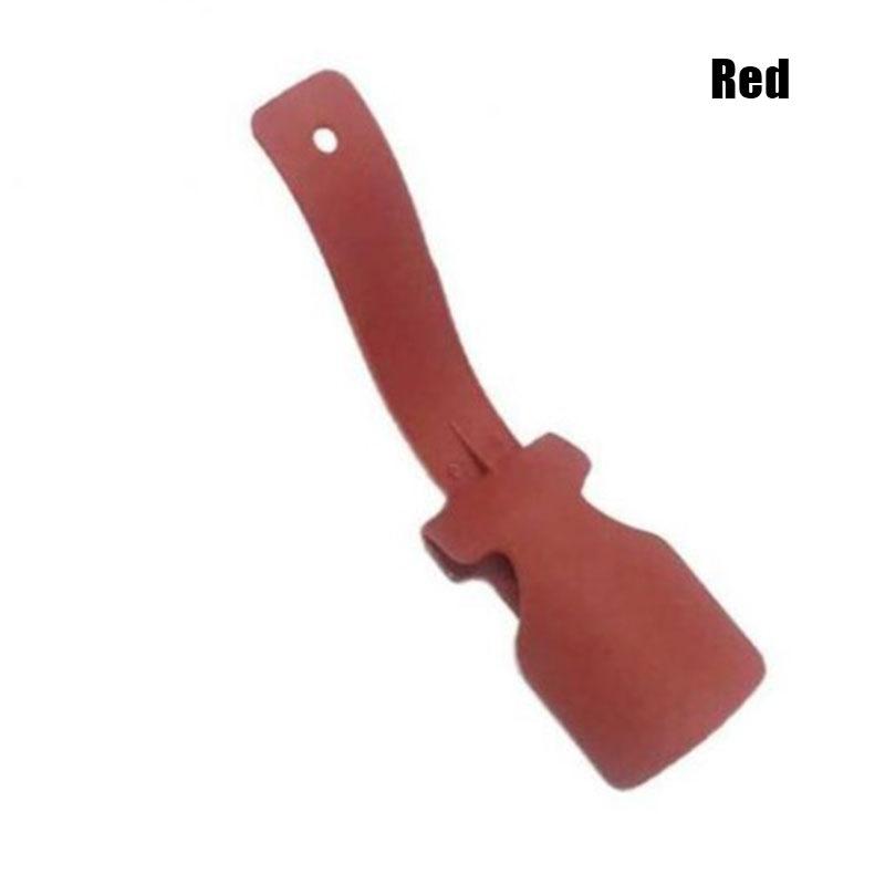 

1 шт. Ленивый помощник для обуви Унисекс Помощник для надевания обуви Рожок для обуви Обувь Легко надевать и снимать красный