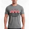 The Greatest Show Tshirt Summer Casual Cotton Tee Oversized Streetwear Tops Vintage Graphic Print Loose Fit Short Sleeve