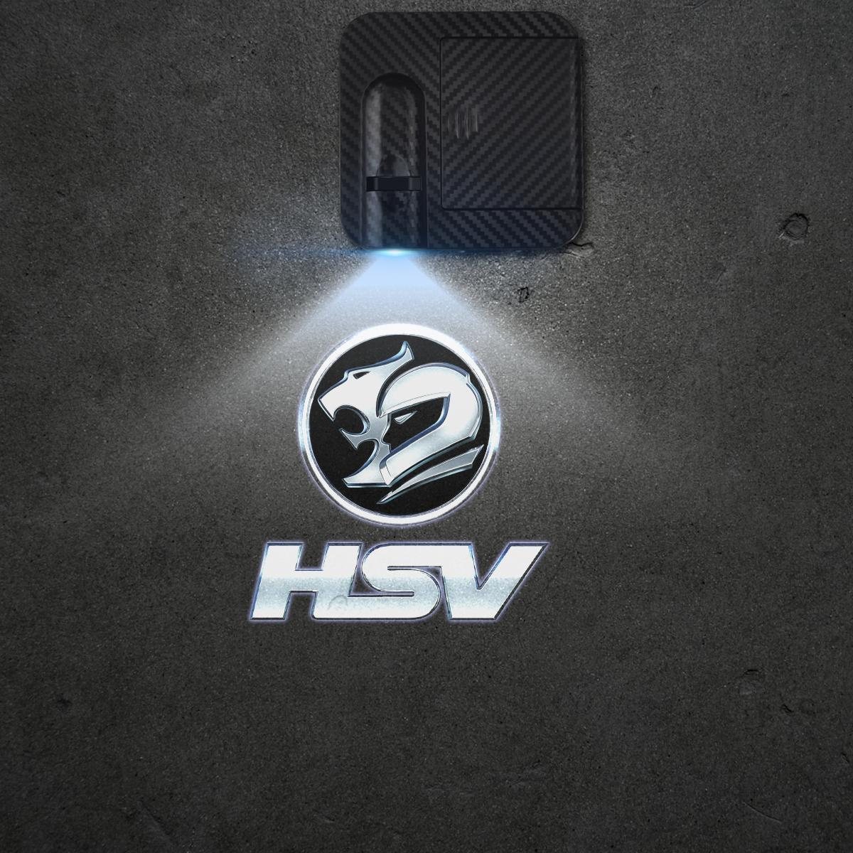 

1/2PCS For Holden HSV Badge Commodore Cruze Captiva Colorado Car Door Welcome Lights Laser Projector Logo Wireless Sensing 1 PCS