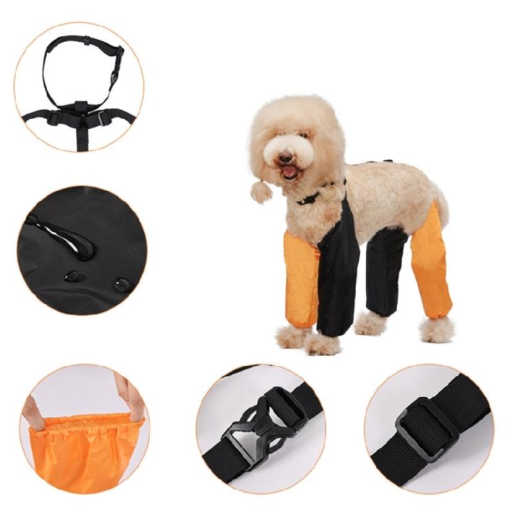 Waterproof Leggings for Dogs Protective Sleeves for Front Rear Legs Durablity