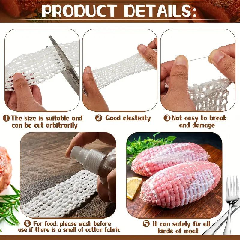Elastic Cotton Net Bag for Char Siu, Pig Trotters, and Elbow Packaging