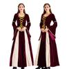Halloween Vintage Court Queen Court Dress Ball Queen Costume Queen Stage Costume
