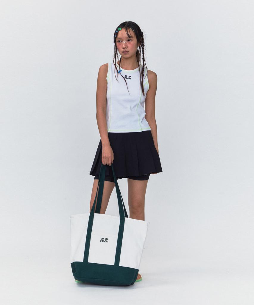 Rest&Recreation Rr Canvas Shoulder Bag_White