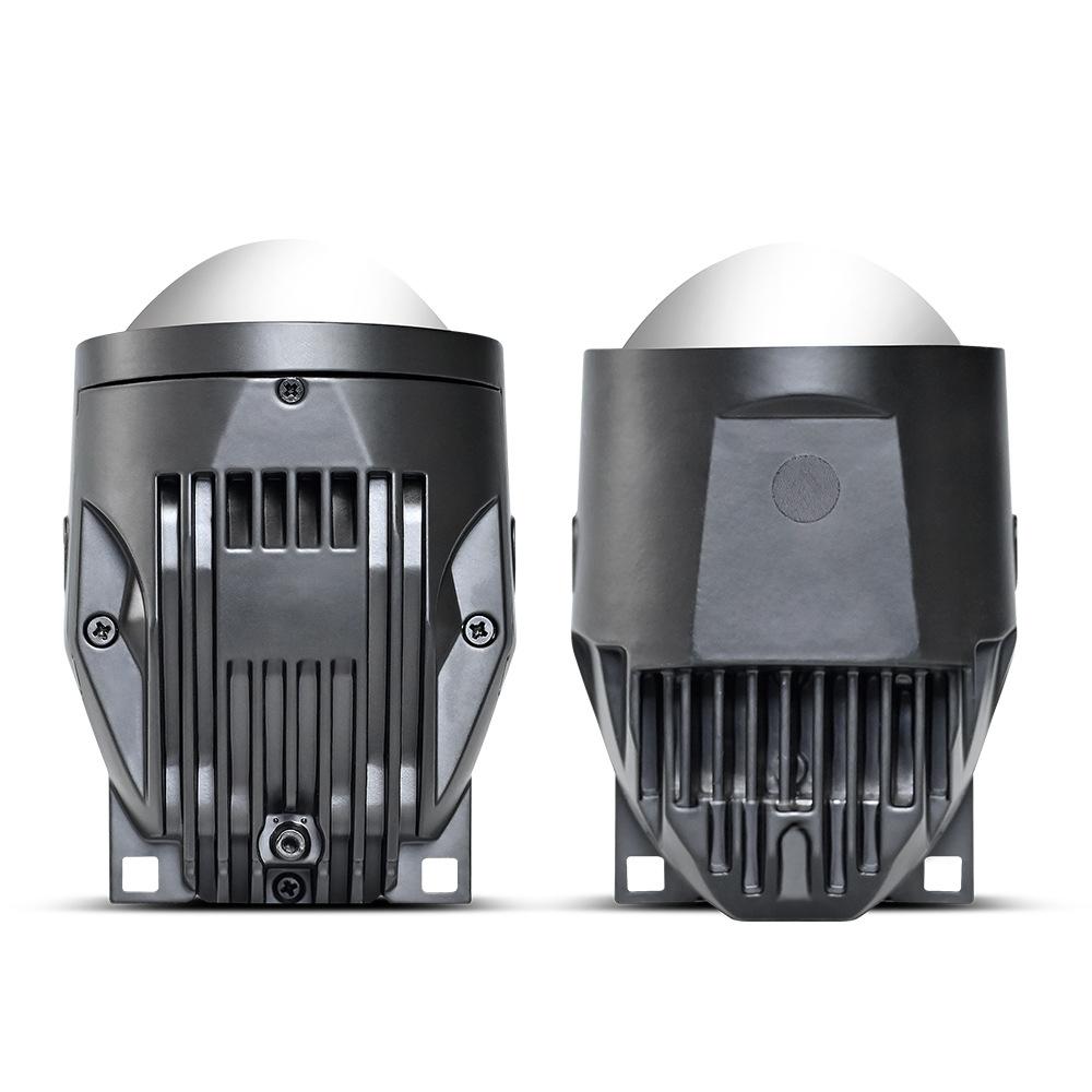 3 Inch LED Fog Light Lens Waterproof Car Motorcycle Universal 12V Low Beam 60W High Power Super Bright Headlight White Light