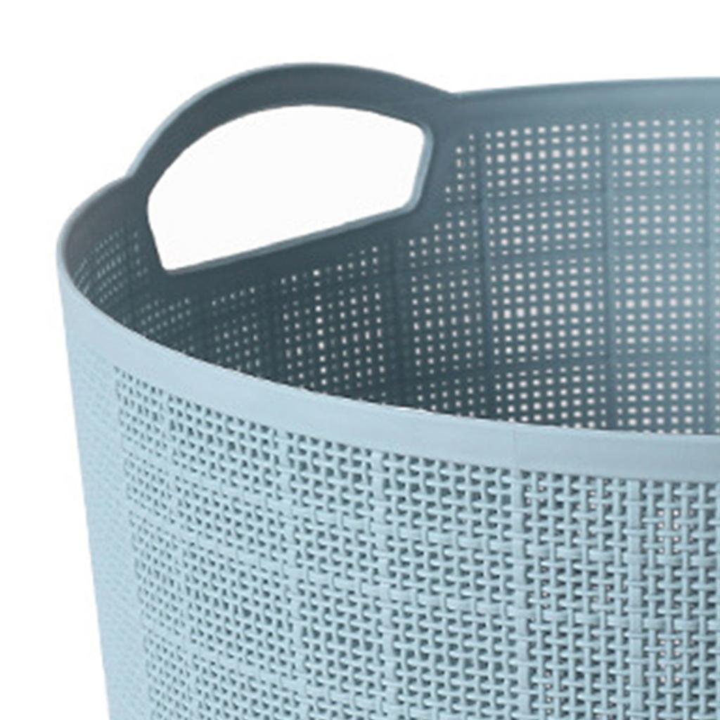 Laundry Hamper Basket with Handles Large Capacity Multifunction Plastic Dirty Clothes Basket for