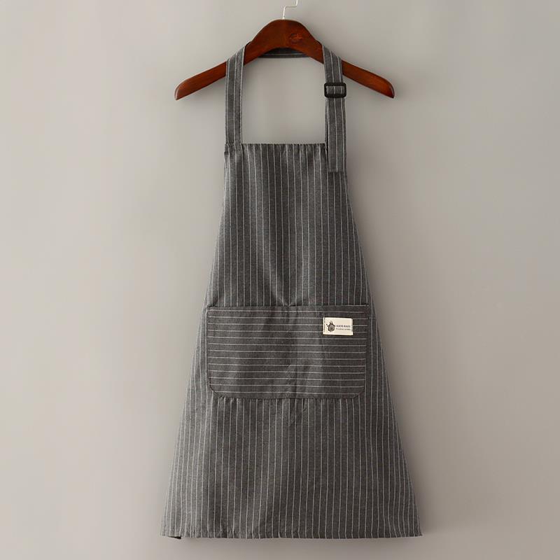 Japanese Style Oil-Proof Women's Apron for Manicure, Catering, and Cooking - Summer Work Uniform