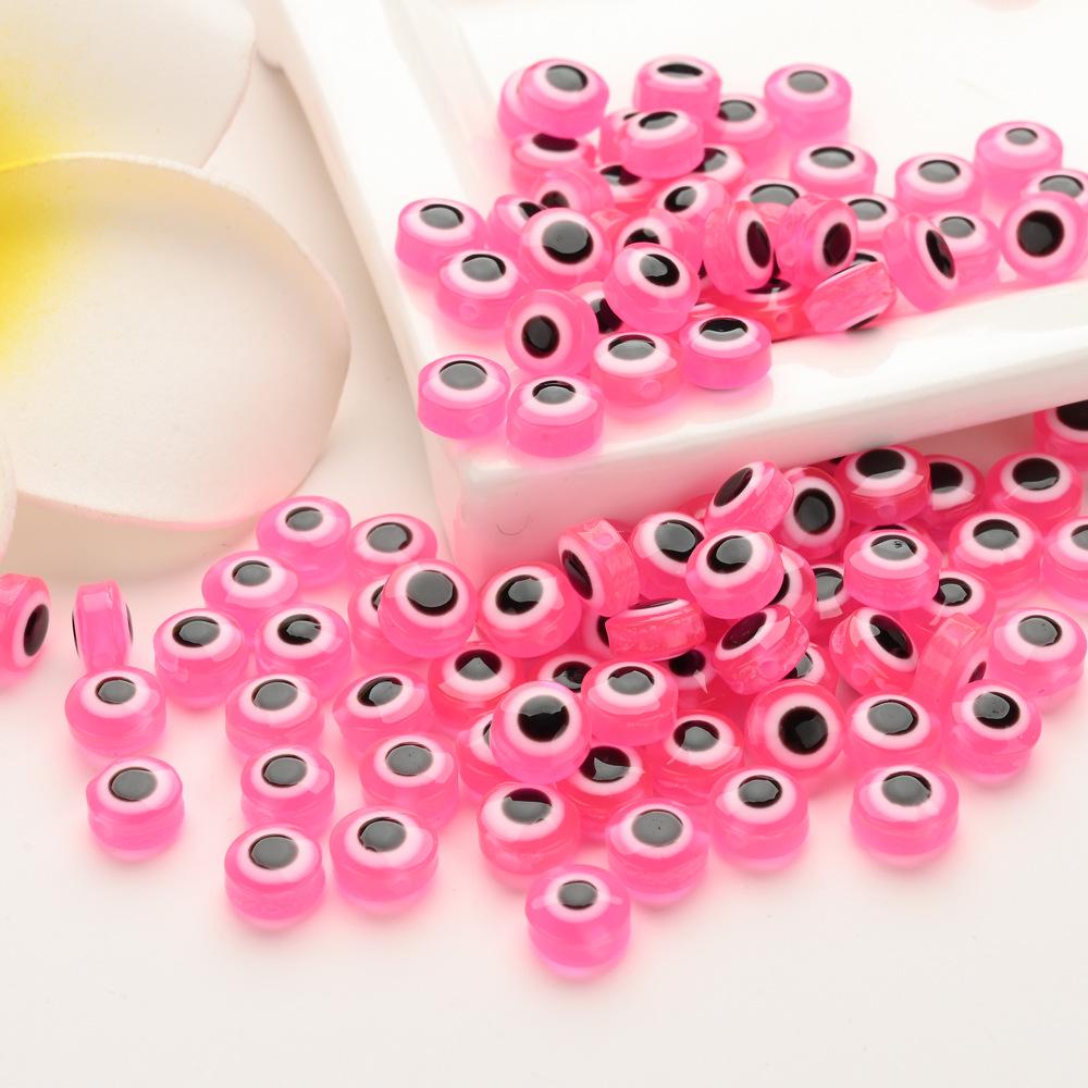 Resin Fish Eye Round Beads for DIY Devil Eye Bracelets, Necklaces, and Accessories