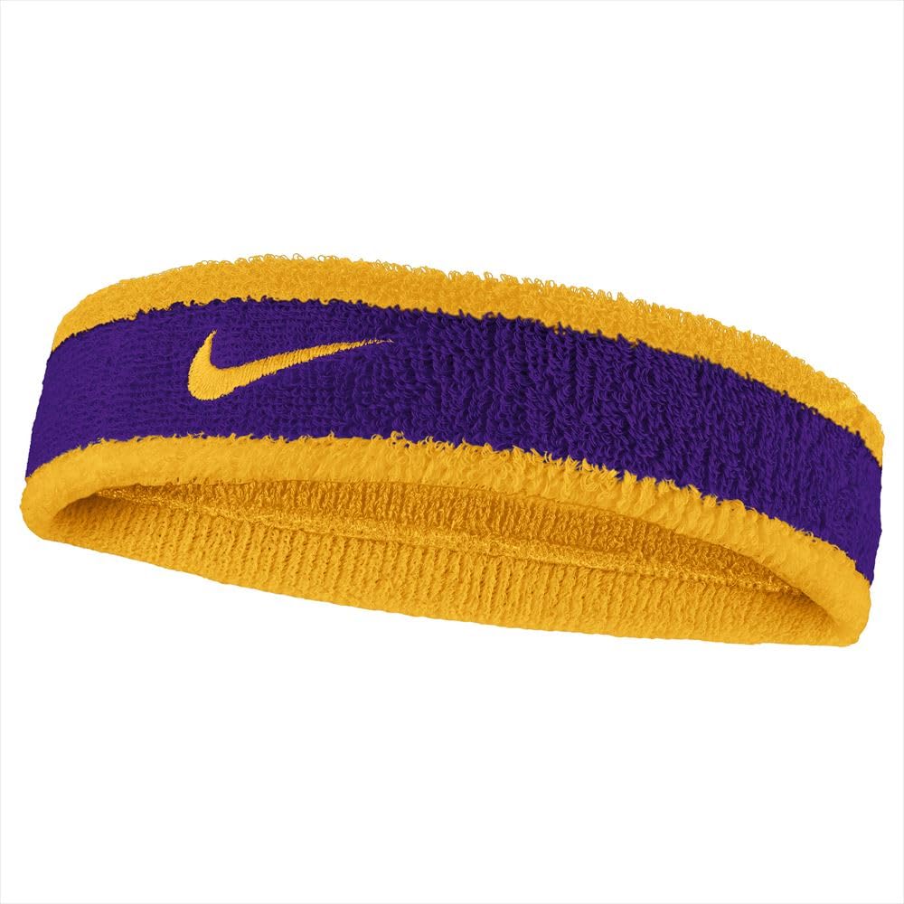 

NIKE Swoosh Headband University Purple Gold/Court BN2091-730