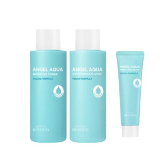 

Beyond Angel Aqua Hydrating & Soothing Basic 2-Piece Set (Toner 150 ml + Essence-in-Lotion 150 ml + Bonus Cream 30 ml) Hydrating & Soothing Basic 2-Piece Set