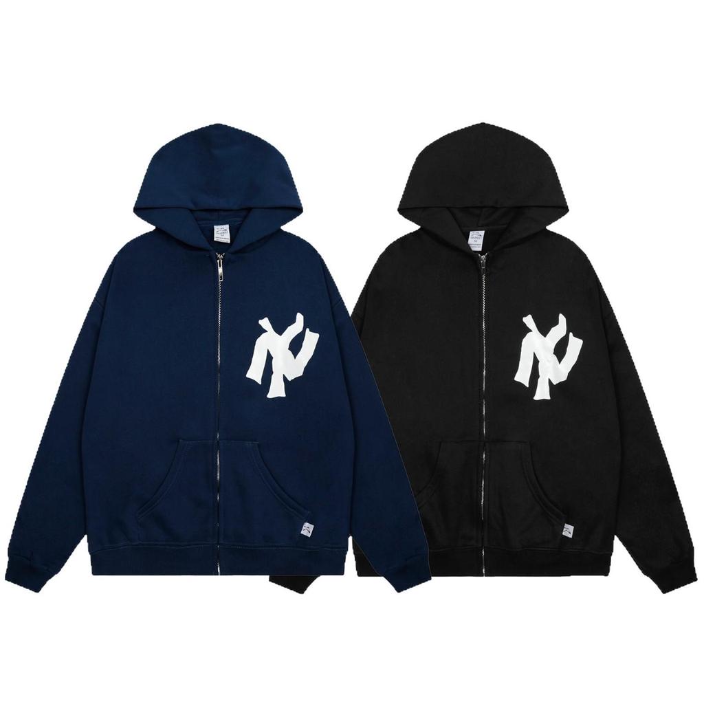 AKIMBO Unisex Thickened Hoodie Jacket with Plus Velvet for Autumn/Winter Trends