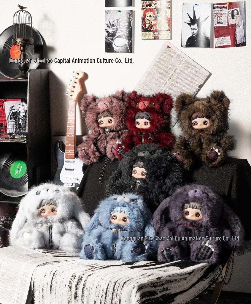 MayMei Rebel Doll Rucksack Serie Plüsch Blind Box Spielzeugfigur