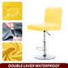 Real Waterproof Fabric Bar Chair Cover Stretch Short Back Chair Cover Washable Cheap Spandex Covers For Home Hotel Banquet Decor