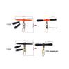 10pcs Detachable Fishing Tube Balance Connector Good Fish Attracting Effect Anti Winding Tube Balance Bracket Fishing Tools