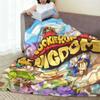 Cookie Run Kingdom Blankets Multi-function Fleece Sofa Throw Blanket for Couch Bedding Outdoor Throws Bedspread Quilt