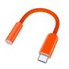 Travel Braided USB C Male To 3.5mm Female Headphone Adapter Cord Line Supports Quality Sound Transmission