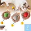 Stimulating Silicone Cat Balls For Active Playtime Available In Multiple Vibrant Colors