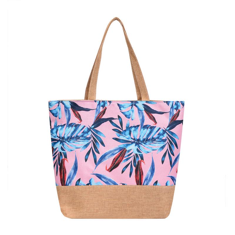 Women's Fashion Printed Large-Capacity Shoulder Tote Bag
