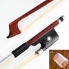VINGOBOW Brazilwood Cello Bow 12 Half Size 62cm Ebony Frog Natural Mongolian White Horsehair Balanced Sweet Tone