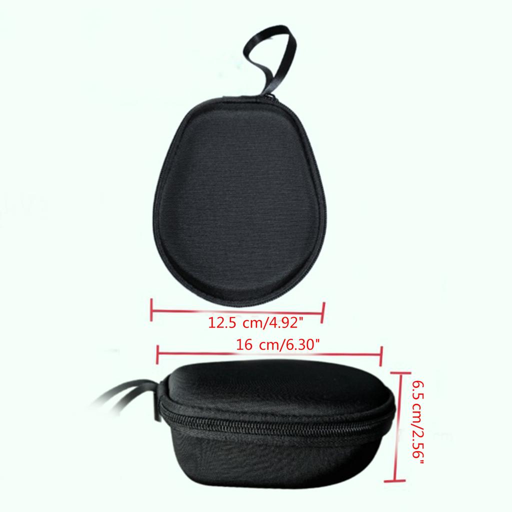 Protective Storage Bags for Bone Conduction Headset Shockproof Portable Zipper Case- Headphone Carrying Bag