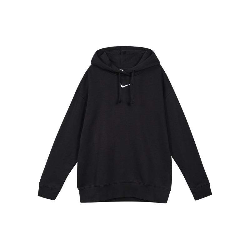 Nike Sportswear Collection Essentials Women s Oversized Fleece Hoodie Black DJ7669-010 S