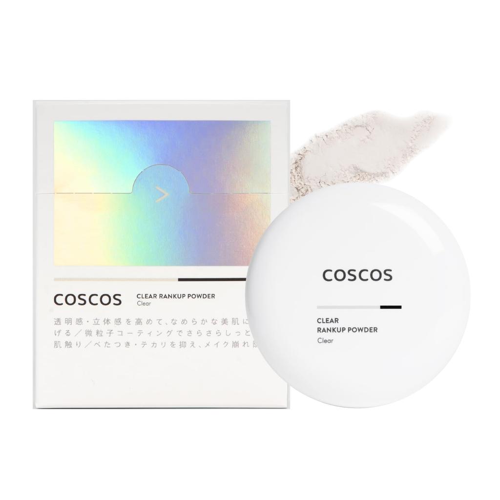 COSCOS Clear Rank Up Clear Face Finishing Porcelain Prevents Makeup Covers Prevents Finishes Contains CICA Cosplay COSCOS Powder, Powder, Powder,