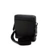 Daks Black Leather Pocket Zipper Crossbody Bag Dbba2f336bk