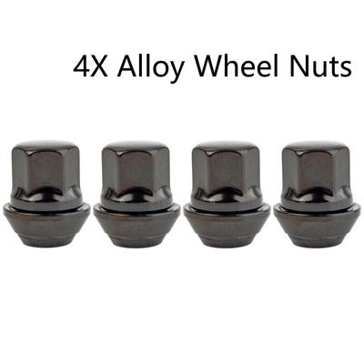 4pcs Car Alloy Wheel Nuts M12X1.5 19mm Hex For Ford B-Max Fiesta Focus Kuga Mondeo MK4 MK5 MK6 MK7 MK8 Truck Wheels Tyres Parts