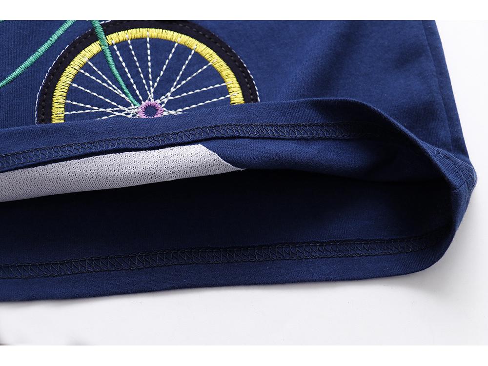 Summer Boys' Cotton Short-Sleeve T-Shirt - European & American Style